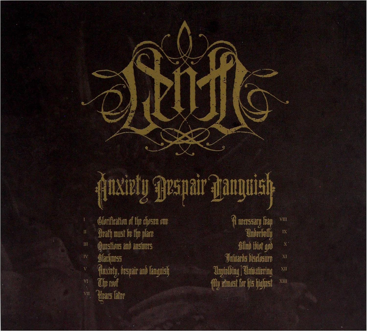 Anxiety Despair Languish