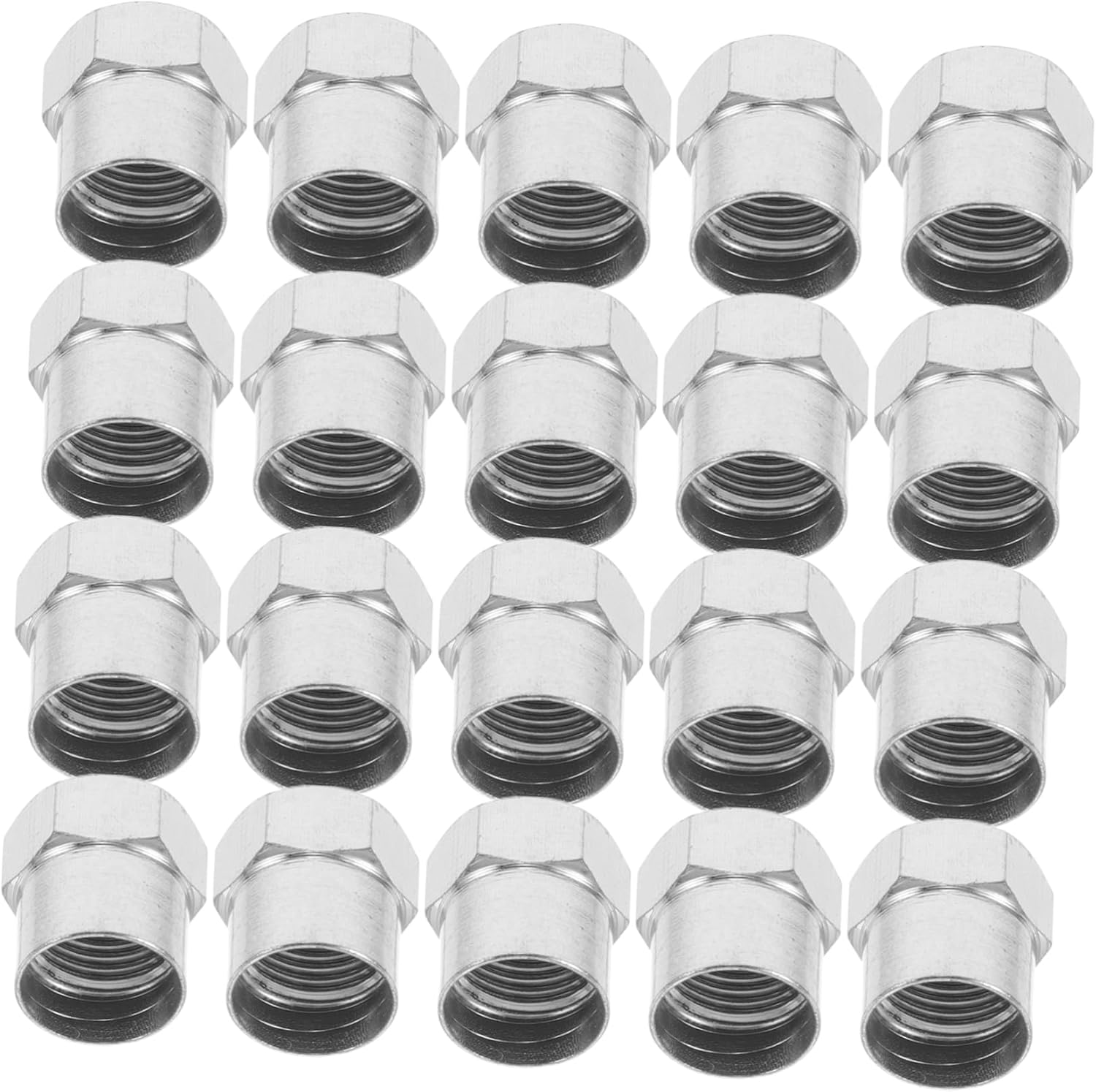 GANAZONO 20Pcs Tire Valve Stem Caps Set, Automotive Air Valve Covers Dust-Proof Function, Universal Wheel Tire Accessories for Cars, Trucks, and Bikes image number 4