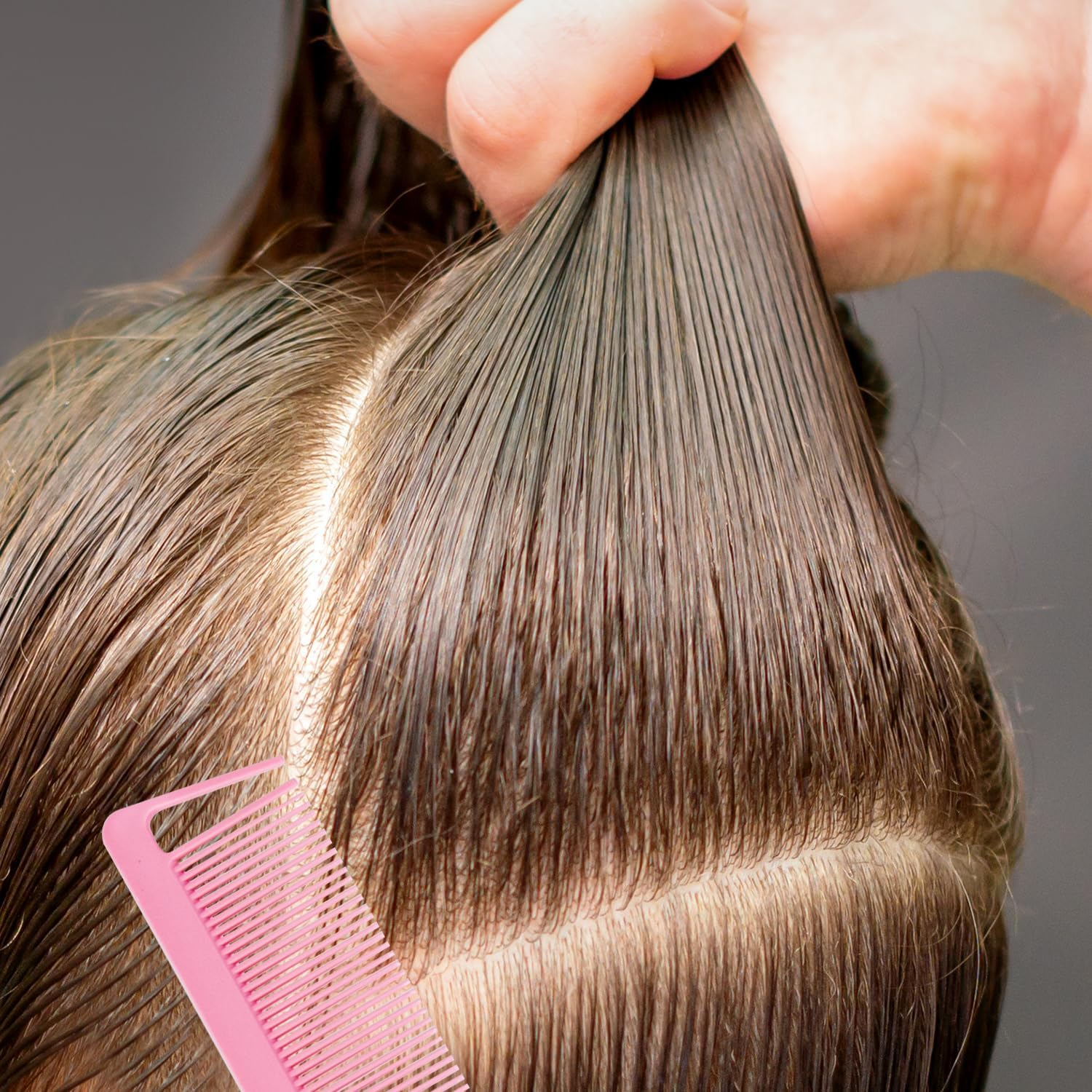 Acooruiteng Topsy Tail Hair Tool Hair Braiding Tool Hair Pull through Tool Topsy Tail Loop Topsy Tail Kit French Braid Loop Tool Hair Loop Styling Tool with Rat Tail Comb and Rubber Bands(6 Pcs) image number 5