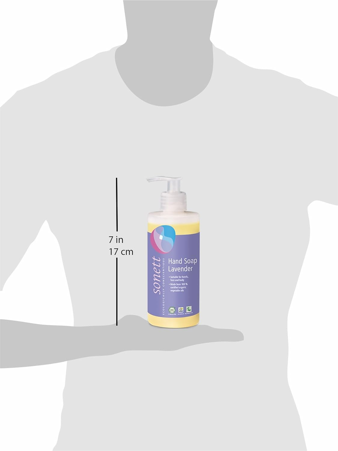 Sonett Organic Hand Soap Lavender (Pack of 1) image number 3