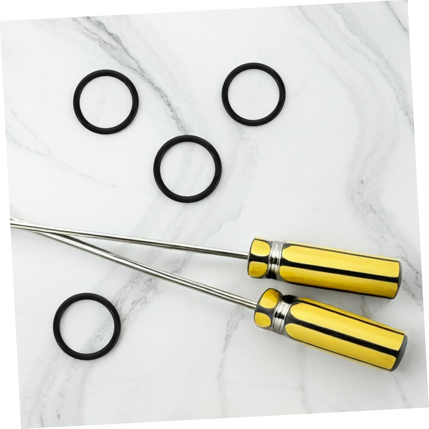 Alipis 6Pcs Hydraulic Jack Oil Seal Jack Repair Tools for Hydraulic Seal Repair Tool Car Parts Automotive Part Floor Fittings for Car image number 2