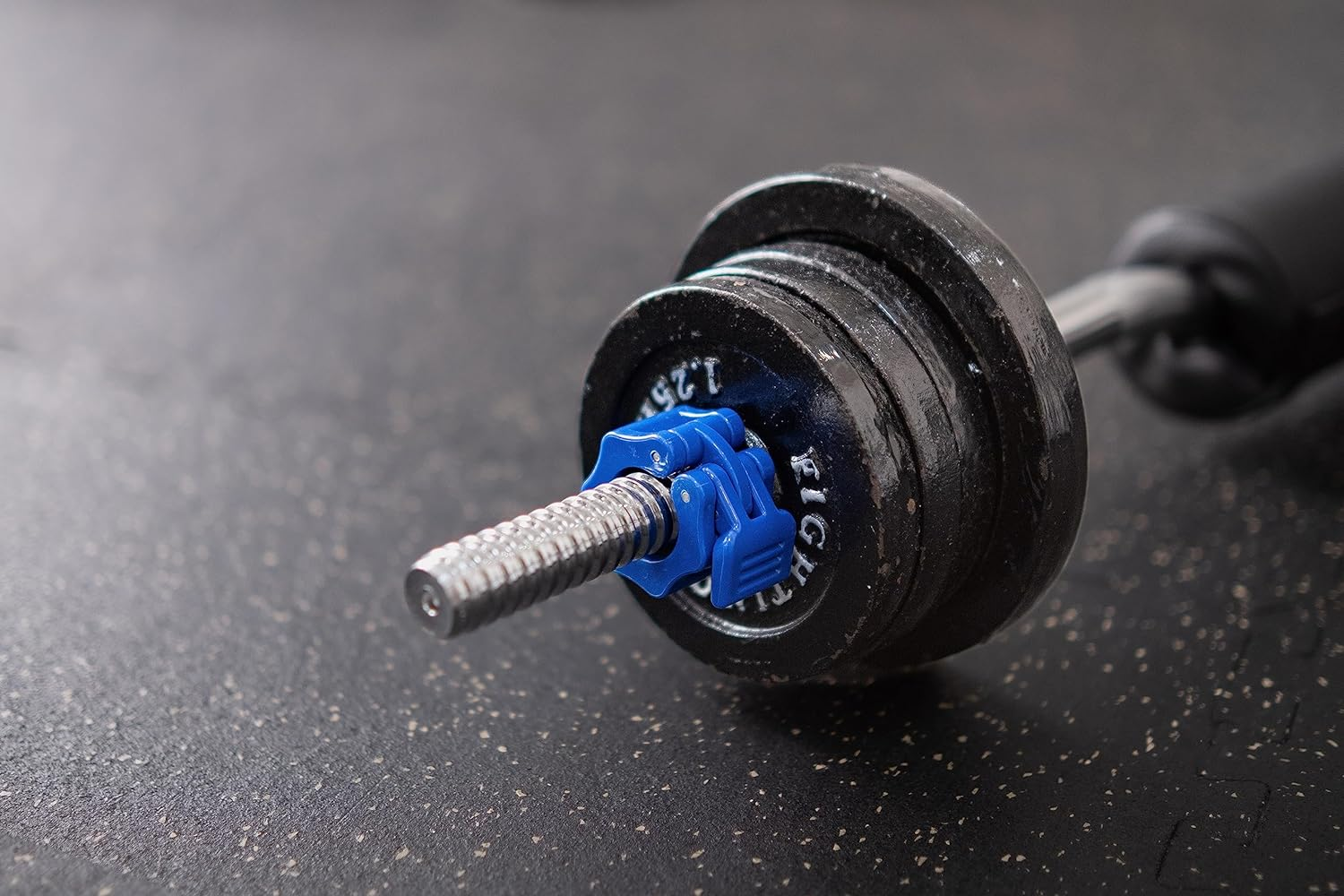 Barbell Clamps 1 Inch, Exercise Collars 1"(25Mm) Quick Release Pair of Locking Collar Clips for Workout Weightlifting Fitness Training (Green) - Red image number 5