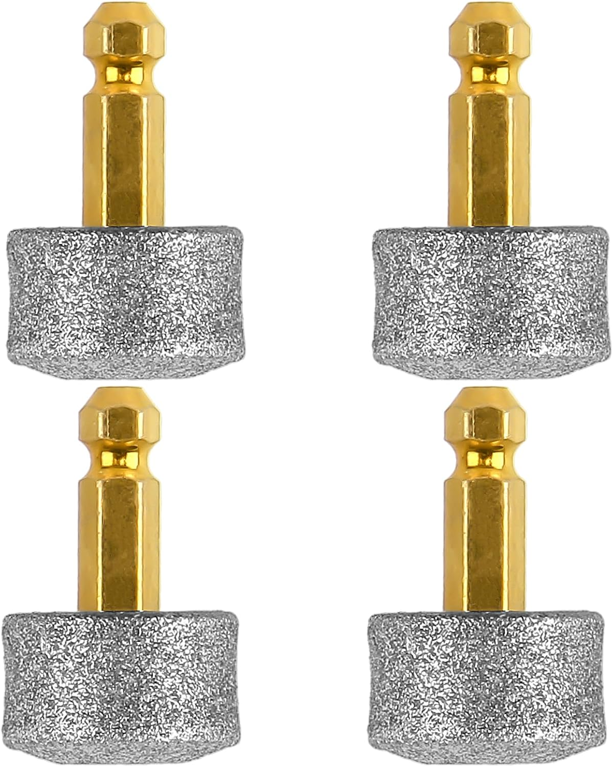 Pack of 4 Dog Nail Grinder Replacement Heads for Claw Grinder Compatible with Casfuy N10 N20 N30, Dog Nail Grinder 80 60 100 Mesh (4 X 80)