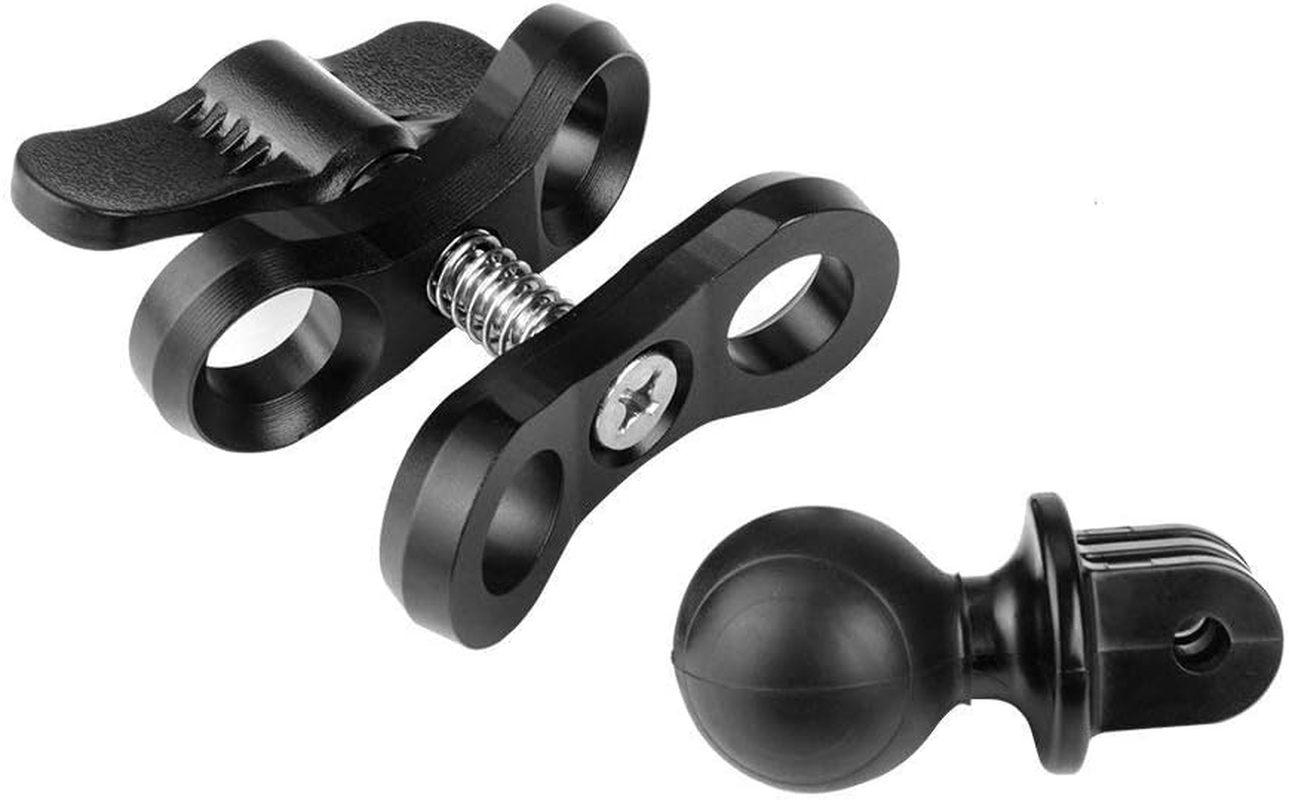 Butterfly Ball Clamp Diving Light Bracket for Gopro image number 4