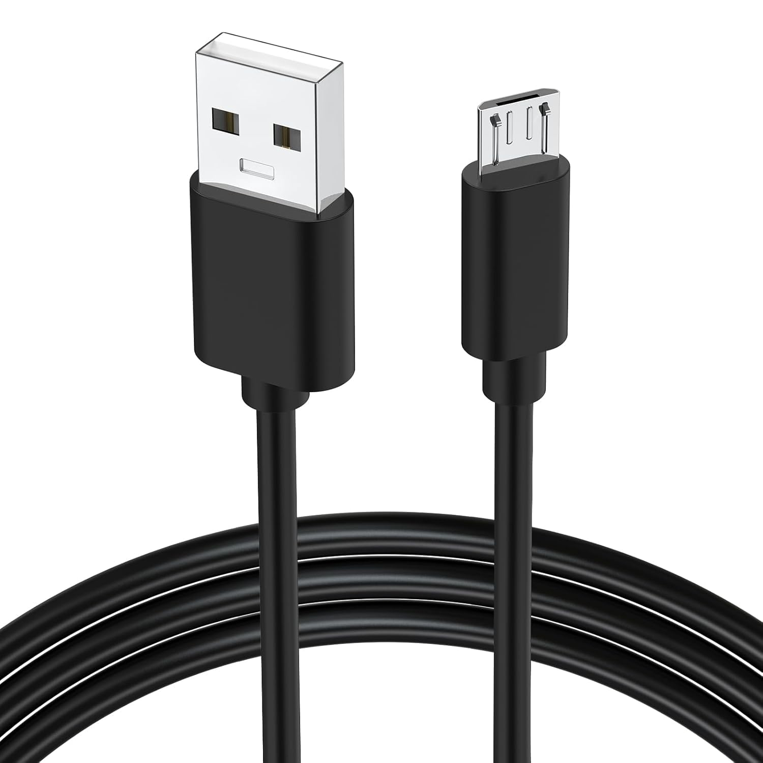 10FT Micro USB Power Cord Compatible with Amazon Fire TV Stick, Fire TV Cube &ndash; Extra Long Charger Cable for Streaming Media Player image number 3