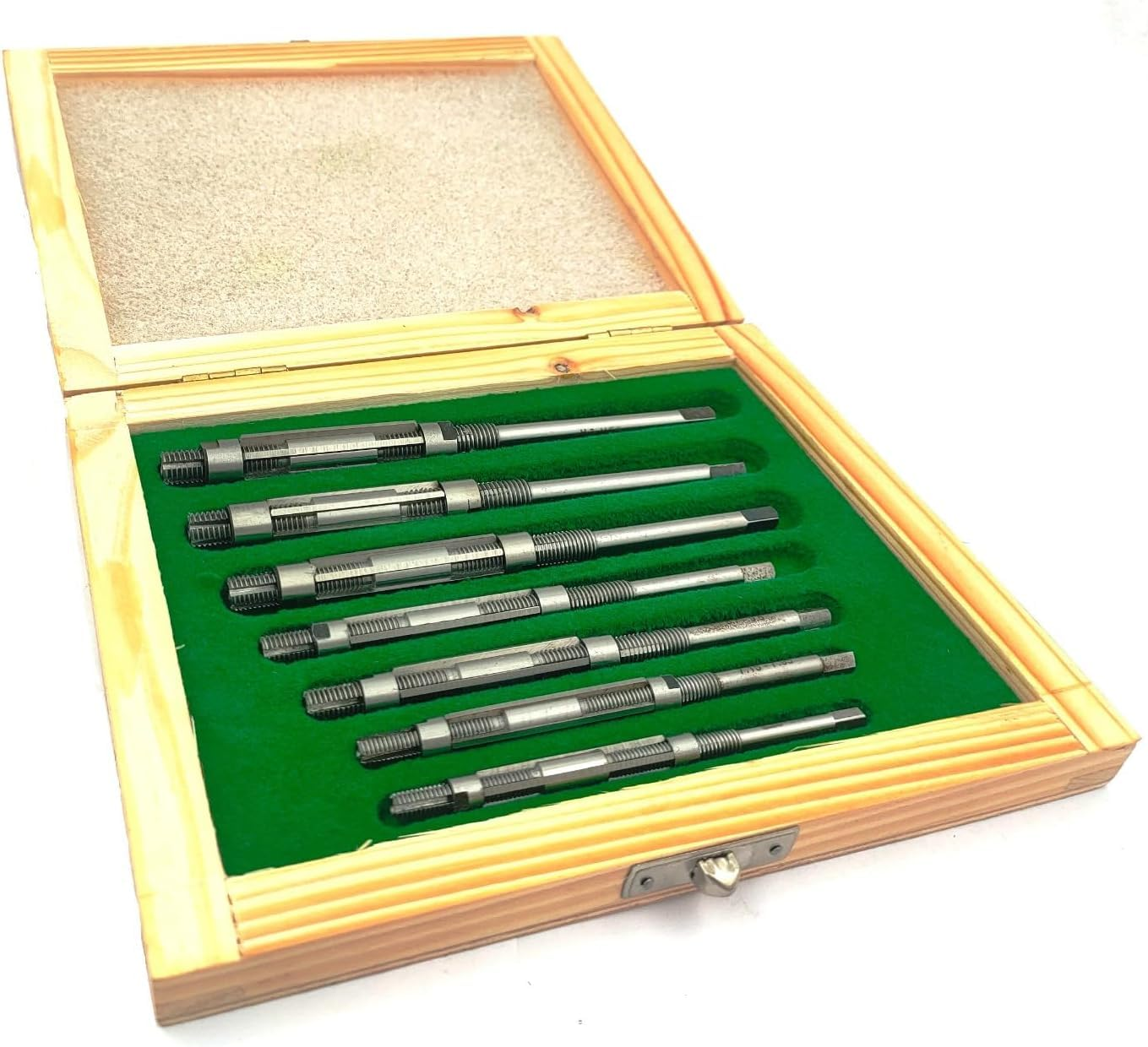 Set of 7 Adjustable Hand Reamer Set HV -H3 (1/4" - 15/32") in Wooden Box | 6.35Mm - 11.91Mm | Universal Must Have Workshop Tool Set