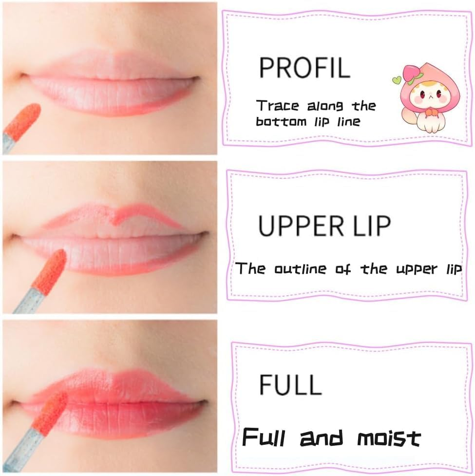 Goxfaca 500PCS Glitter Crystal Lip Brush,Wands Lip Gloss Wands Lint Free Makeup Applicator Brush Beauty Tool(Mix Color)