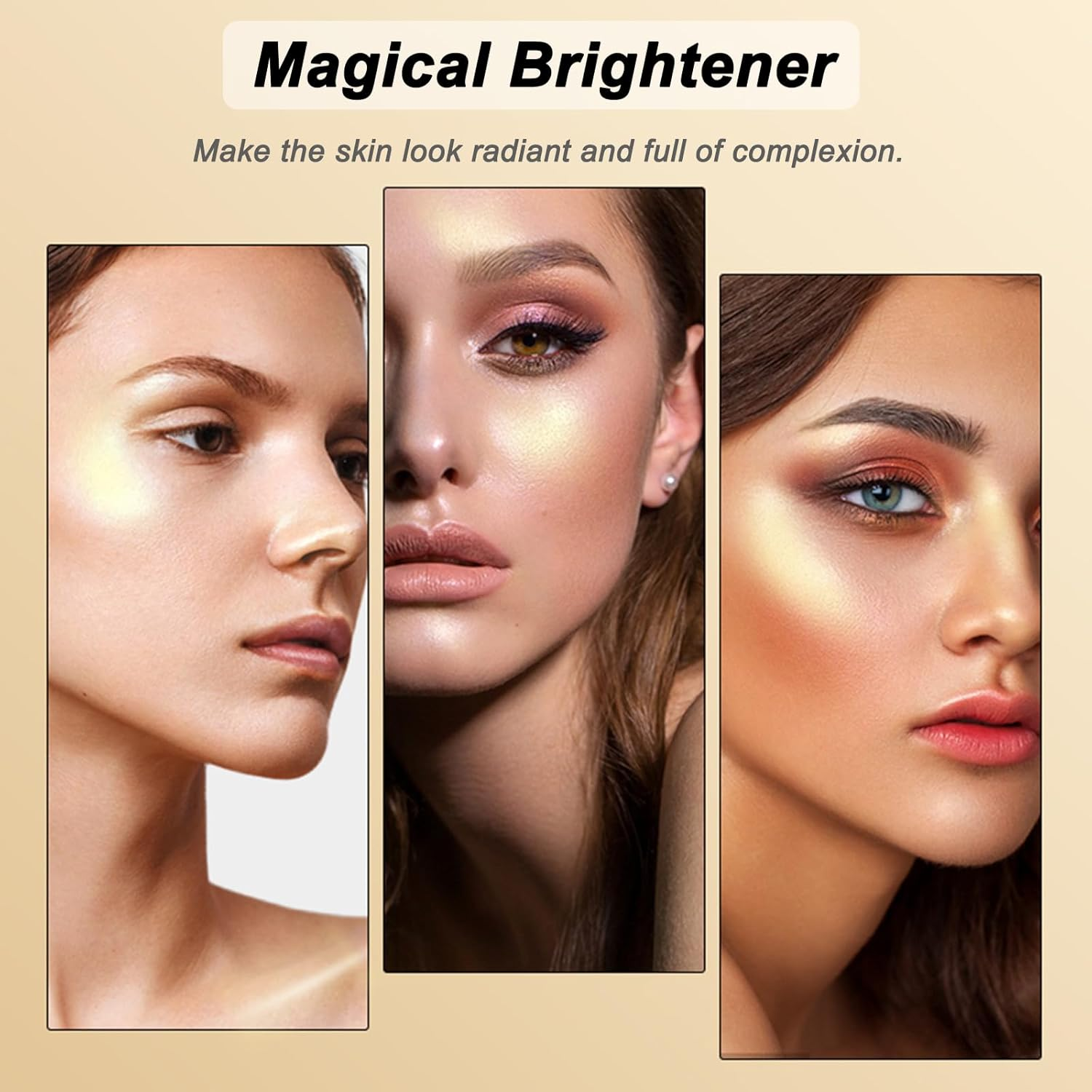 Body Glitter Spray,Quick Dry Face Glitter Gel,Body Shimmer Painted Stage Makeup Highlight for Face Neck and Shoulder Body Glitter image number 5