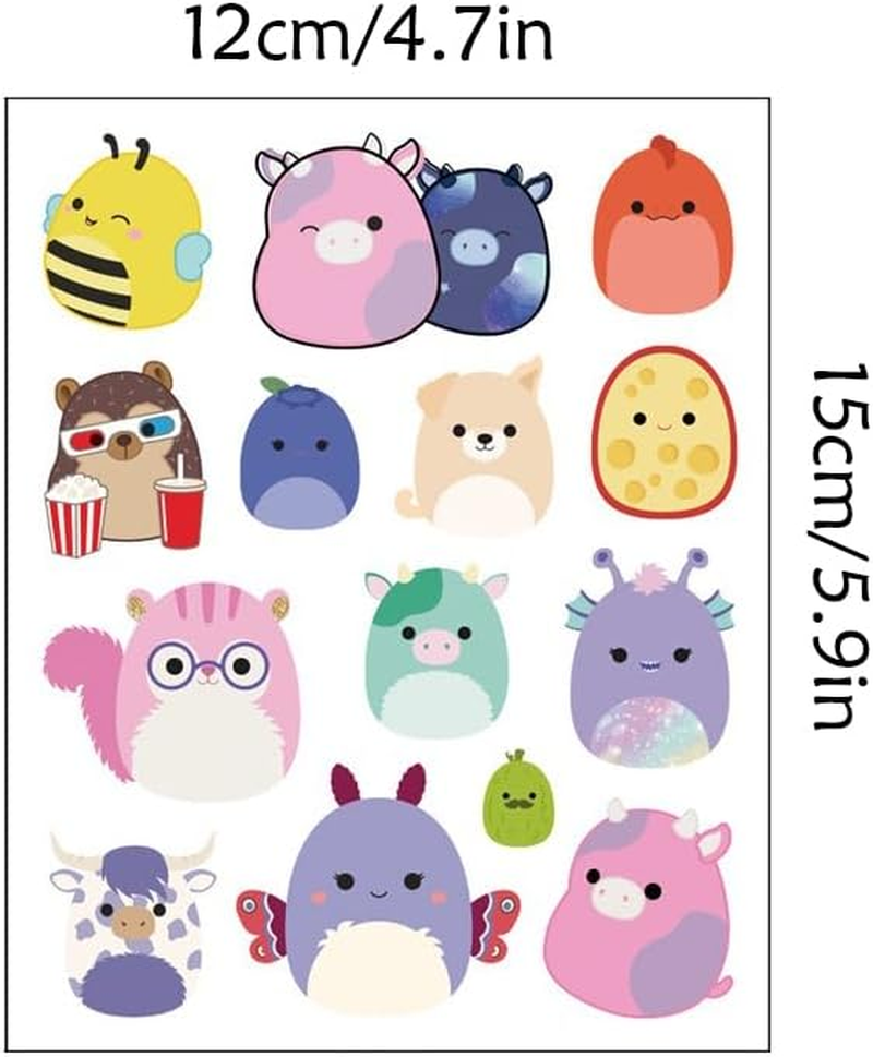 BUYUP Temporary Tattoo for Kids, 4 Sheets Tattoo Stickers, Waterproof Cartoon Fake Tattoo Stickers Set for Boys Girls Birthday Gift Party Bag Filler image number 5