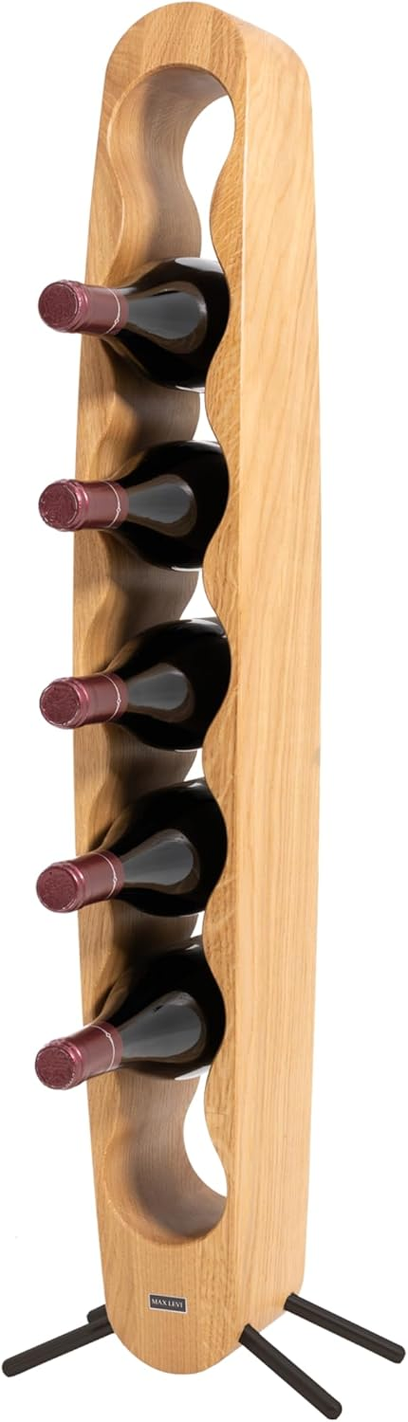 Max Levi&reg; Provence Select Oak - Wine Rack (Silver Legs)