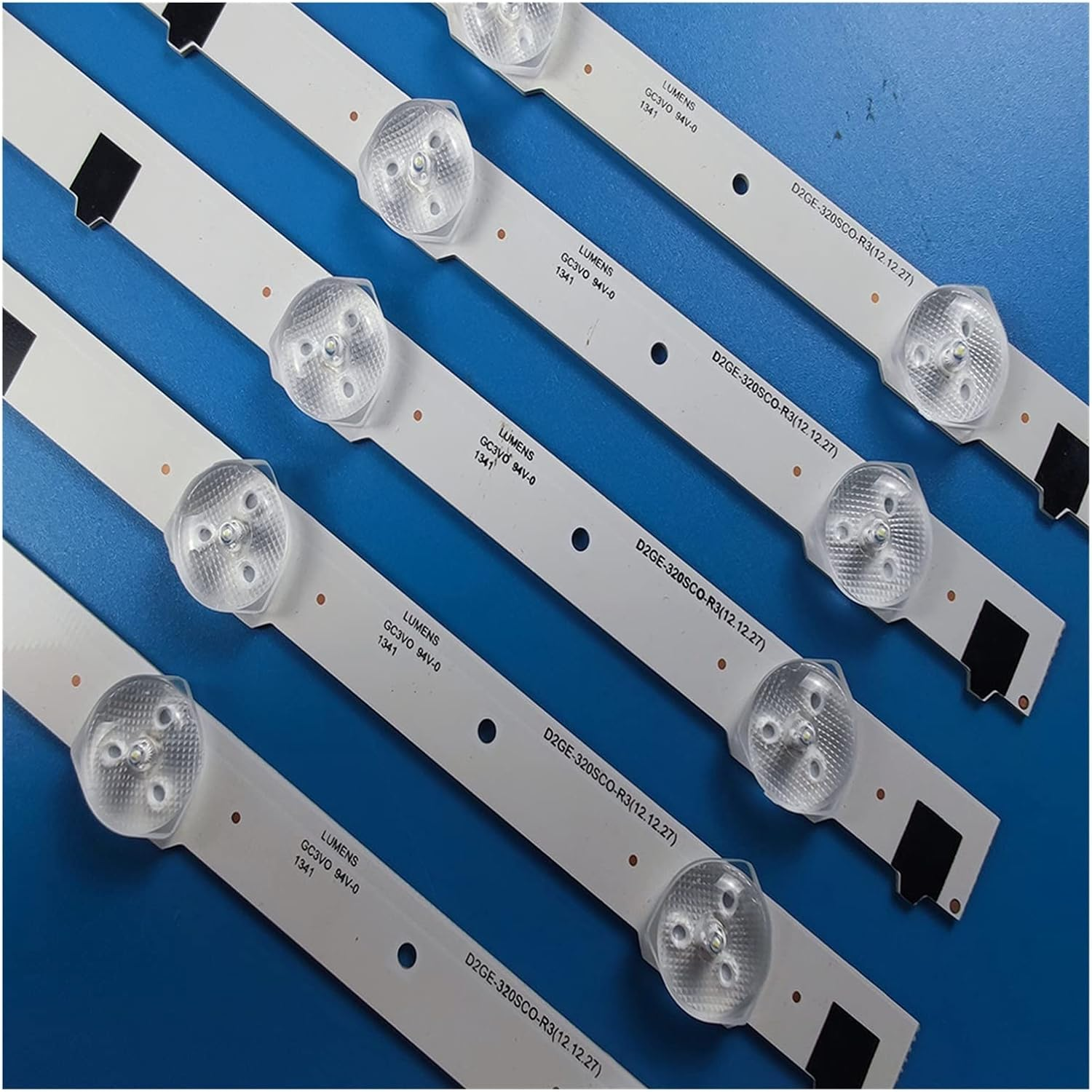 BABCPMPGK LED Bars Fit for Samsung UE32F4000AW UE32F5000AK UE32F5030AW UE32F5300AW UE32F5300AK LED Backlight Strip Kit 9 Lamp Lens 5 Bands image number 1