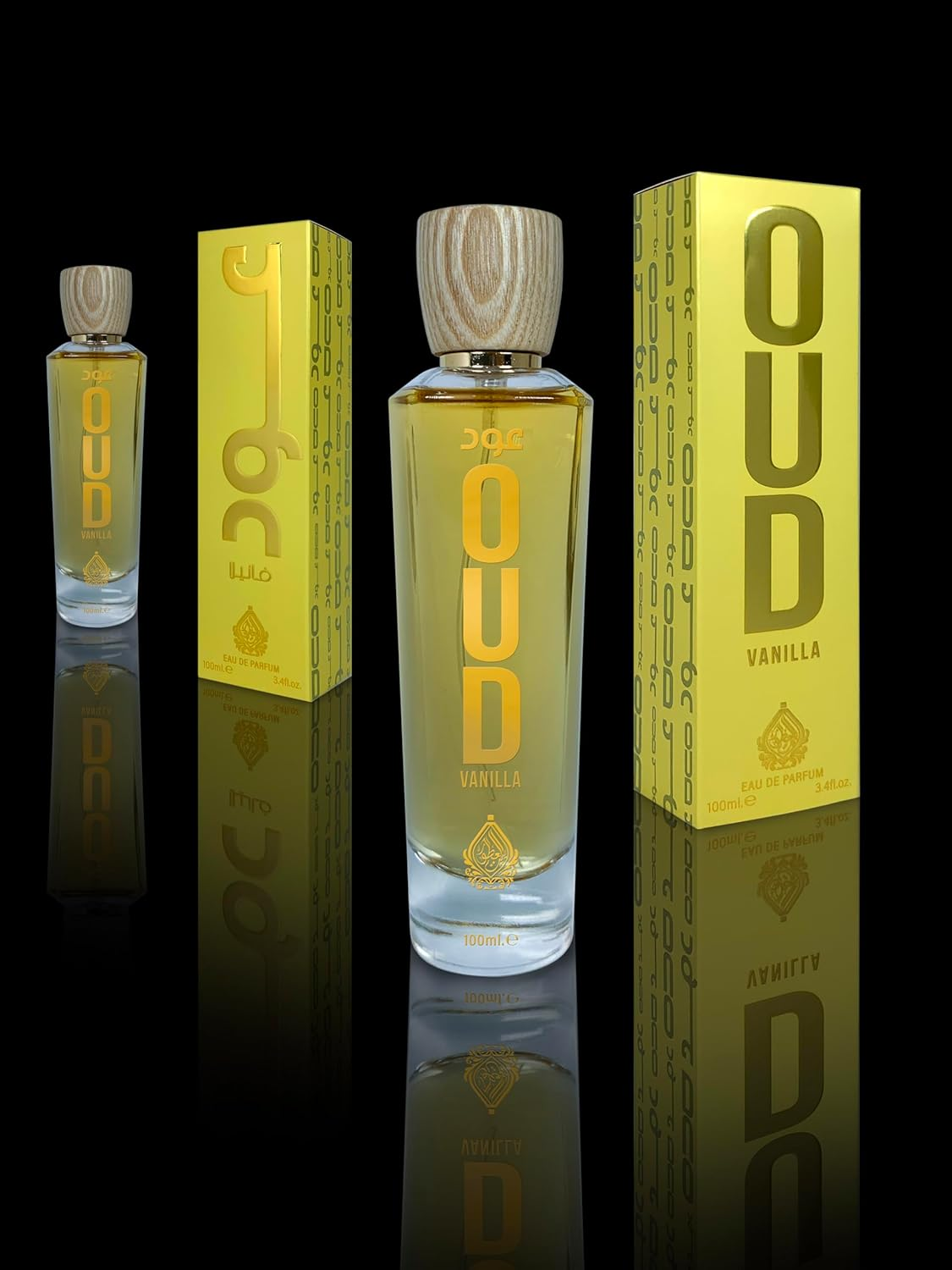 House of Perfumes Men'S Oud Vanilla Eau De Parfum Spray, 100 Ml