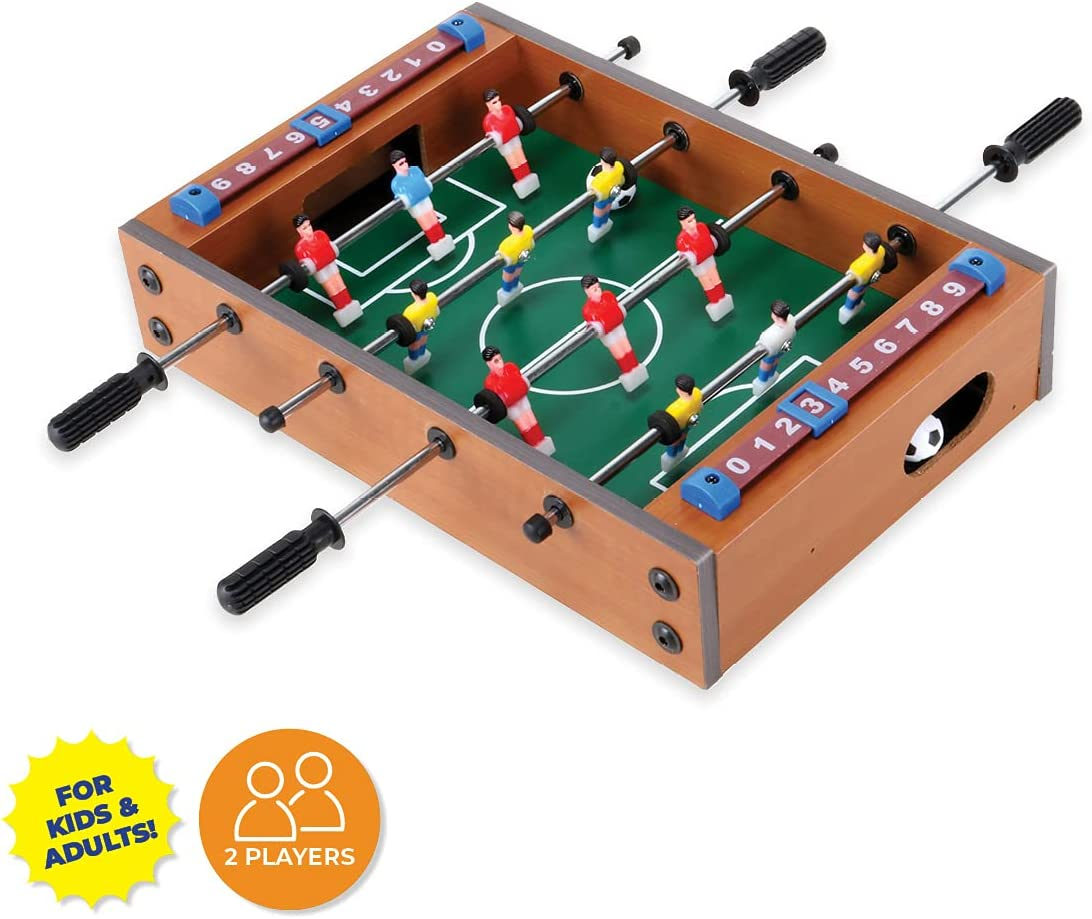 Party Central Football Pro Game Table Top, Bring the Excitement of Football Indoors, Perfect for Family Fun and Game Nights image number 4