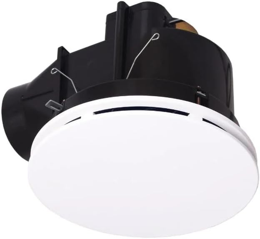 Modura Allairmate plus 250Mm / 200Mm round Ceiling Mounted Exhaust Fan Bathroom Toilet Kitchen (Cut Out Siz &Oslash;240Mm)