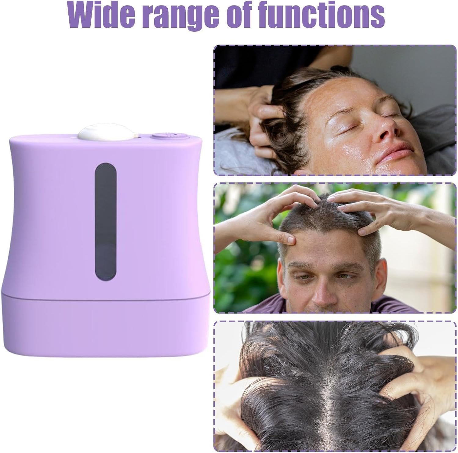 Oil Scalp Applicator - Electric Hair Oiling Applicator - 2 in 1 Head Scalp Applicator, Liquid Guiding Comb, Head Hair Massager, Oil Applicator Brush for Oil Hair image number 6