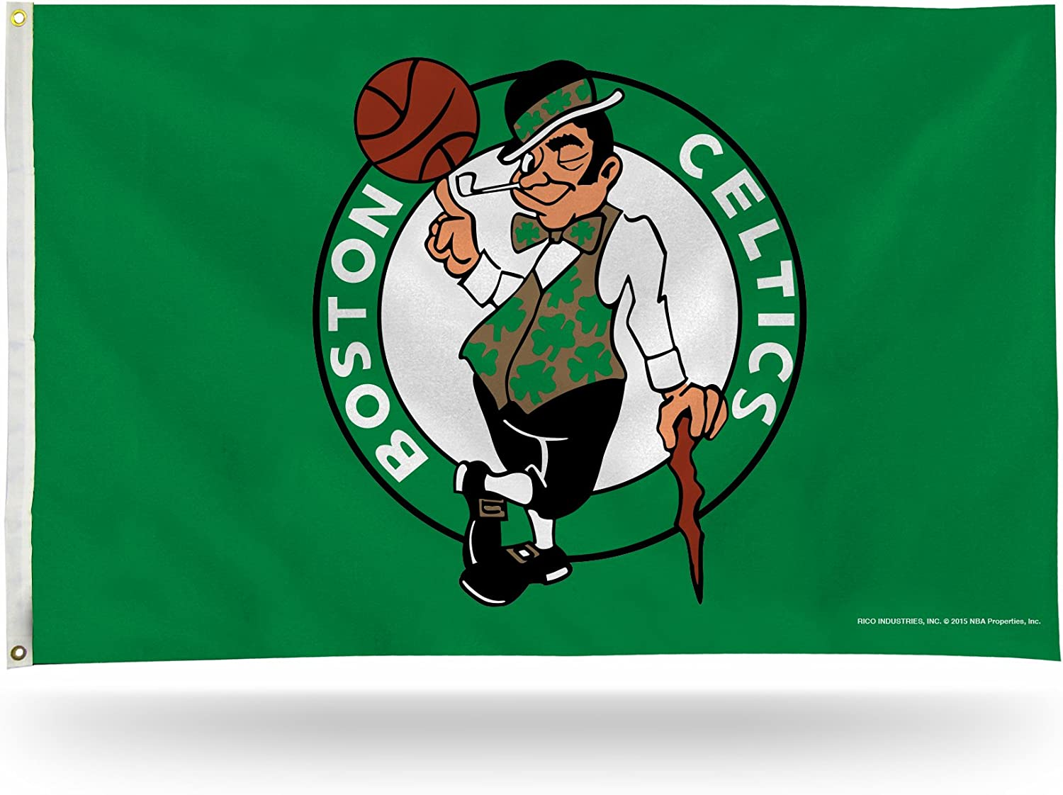 NBA 3-Foot by 5-Foot Single Sided Banner Flag with Grommets image number 1