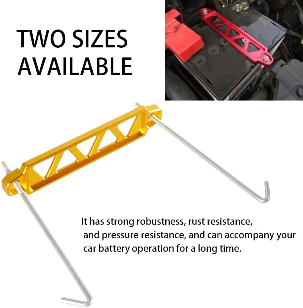 Car Battery Hold down J Bolts,18-8(304) Stainless Steel Battery Hold down Bracket J Hooks,Universal Battery Hold down Kit for Firmly Support Car Battery (8 Inch/2Pcs) image number 5