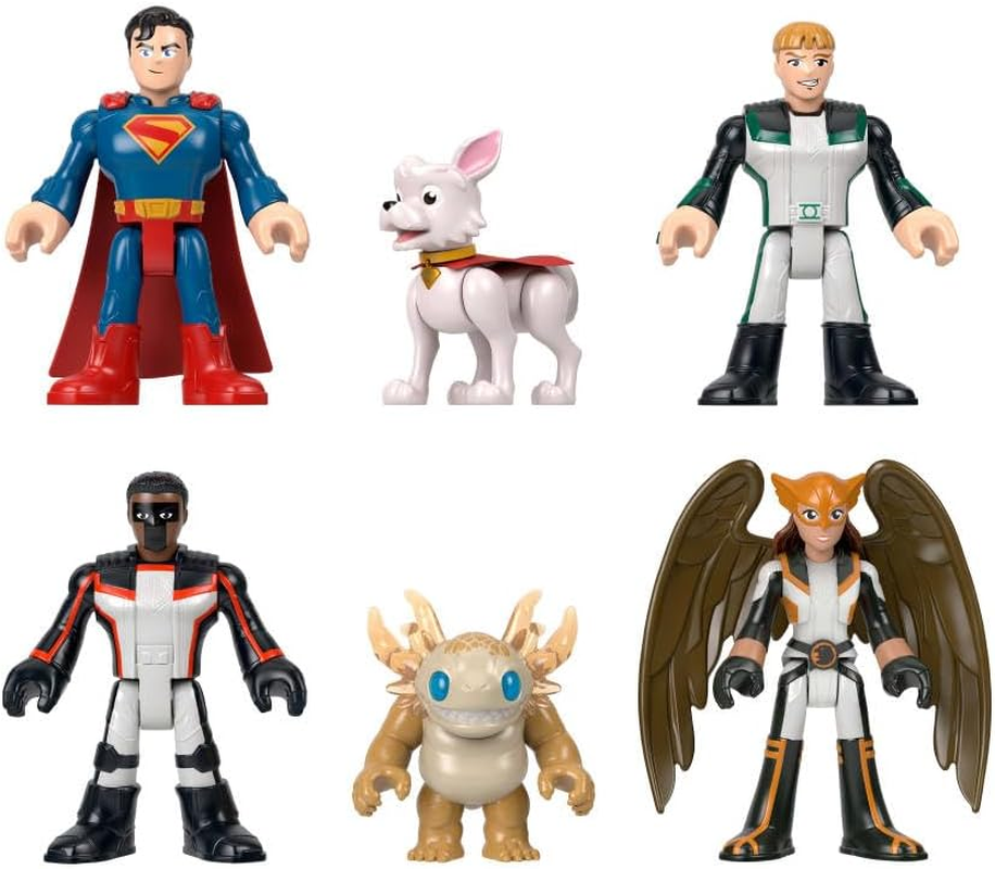 Fisher-Price Imaginext Superman Action Figure Multipack, 6 Characters, 3-Inch Collectible Set with Krypto & Kaiju image number 6