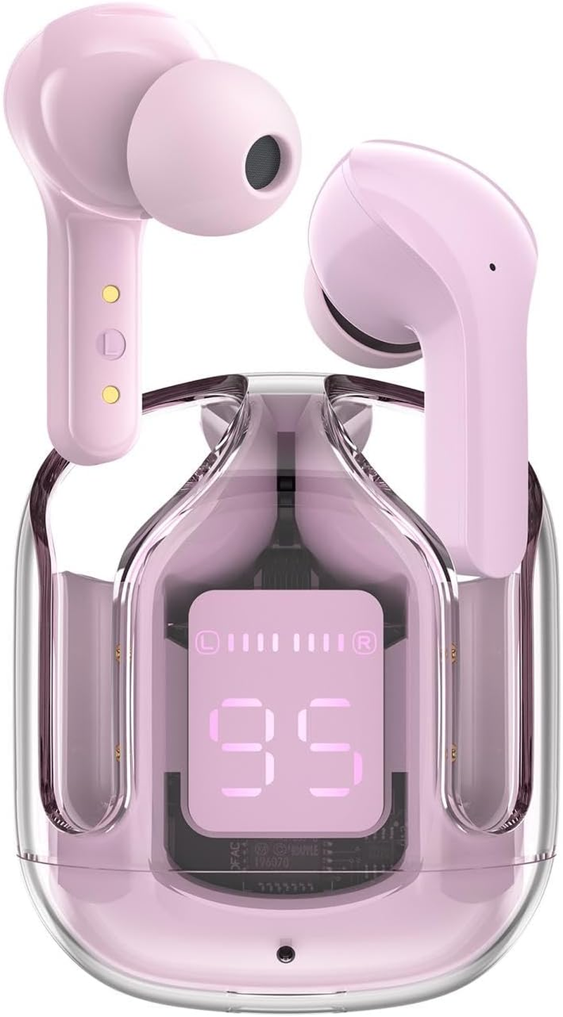 ACEFAST TWS Wireless Earphones with Charging Case - Ice Blue