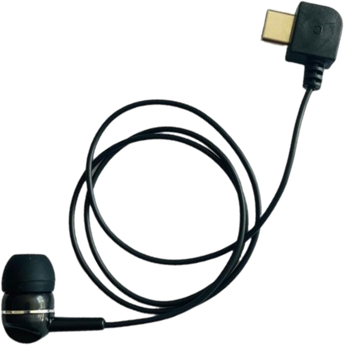 USB C Monaural Earbuds Feature Noise Isolating Design and Structure in Ear Monaural Earbuds image number 2