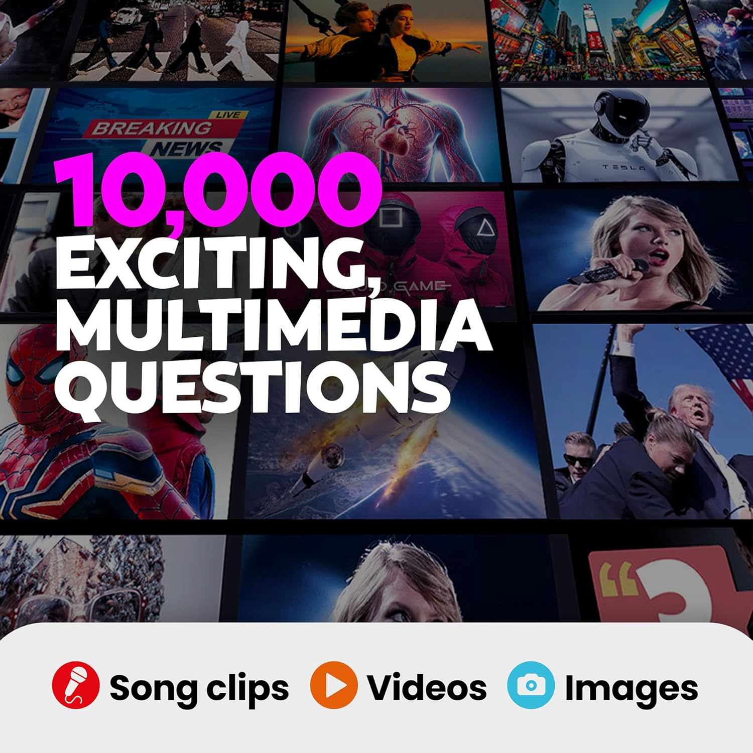 Outsmarted - the App-Connected TV Quiz-Show Board Game | Kids, Teens & Adults | Next-Level Game Night for Family & Friends | 2&ndash;24 Players | Age 8+ | 10,000+ Questions | 2026 Edition image number 1