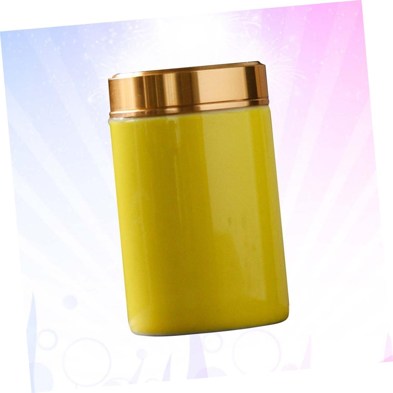 VILLFUL Mini Tea Can Ceramic Canister 85Ml Portable Sealed Food Storage Container Leak-Proof Design for Travel Home Kitchen Use image number 5