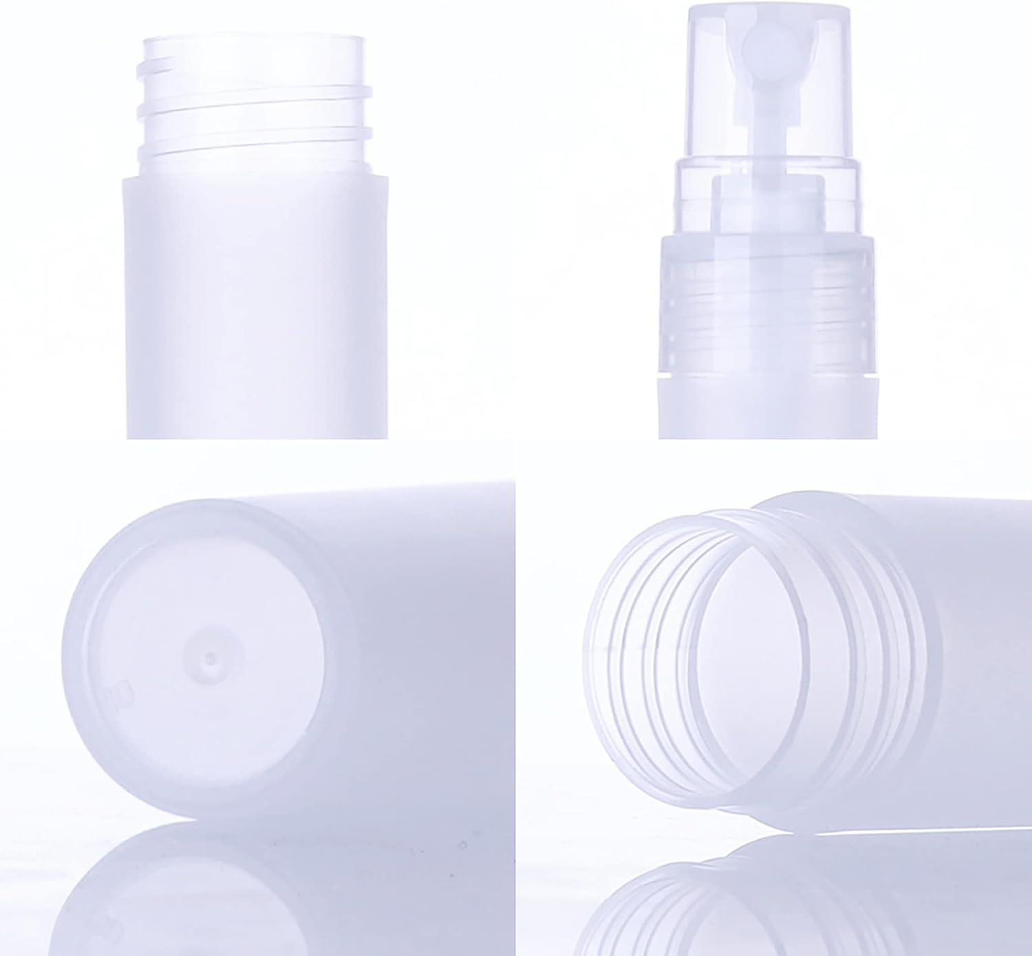 6 Pieces Clear Spray Bottles Empty Plastic Fine Mist Small Spray Bottles Mini Refillable Bottle Travel Atomiser for Cleaning Cosmetic Perfumes image number 3