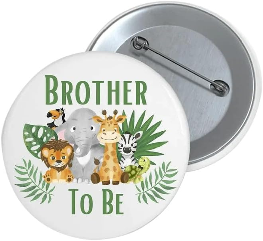 Big Brother to Be Badge Gift Baby Shower Party Decoration Pregnancy Announcement