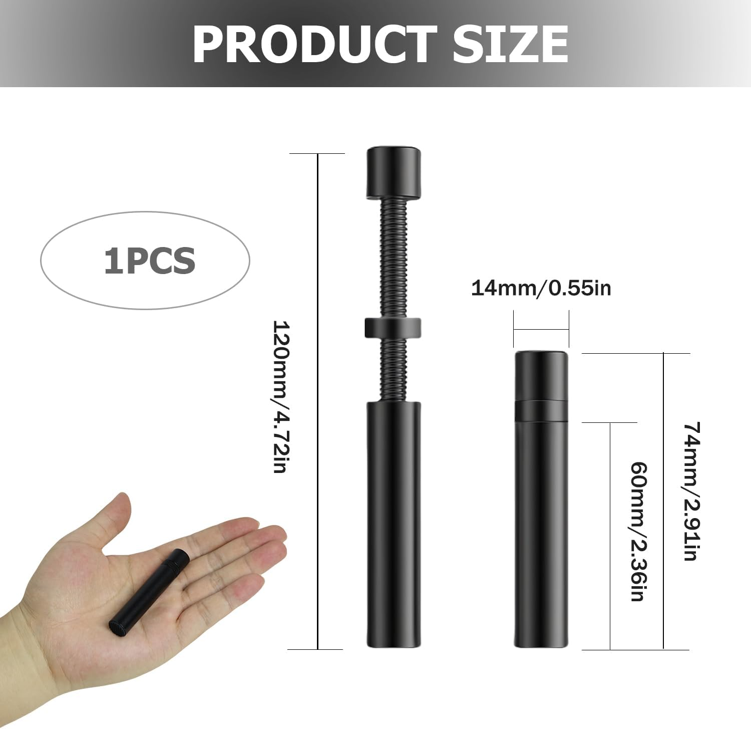 Durable All-Aluminum GPU Support Bracket, Adjustable Graphics Card Holder with Hidden Magnet Base, Prevents Video Card Sag for Long Power Supply Bays, Tool-Free Fixing Module (Large) image number 4