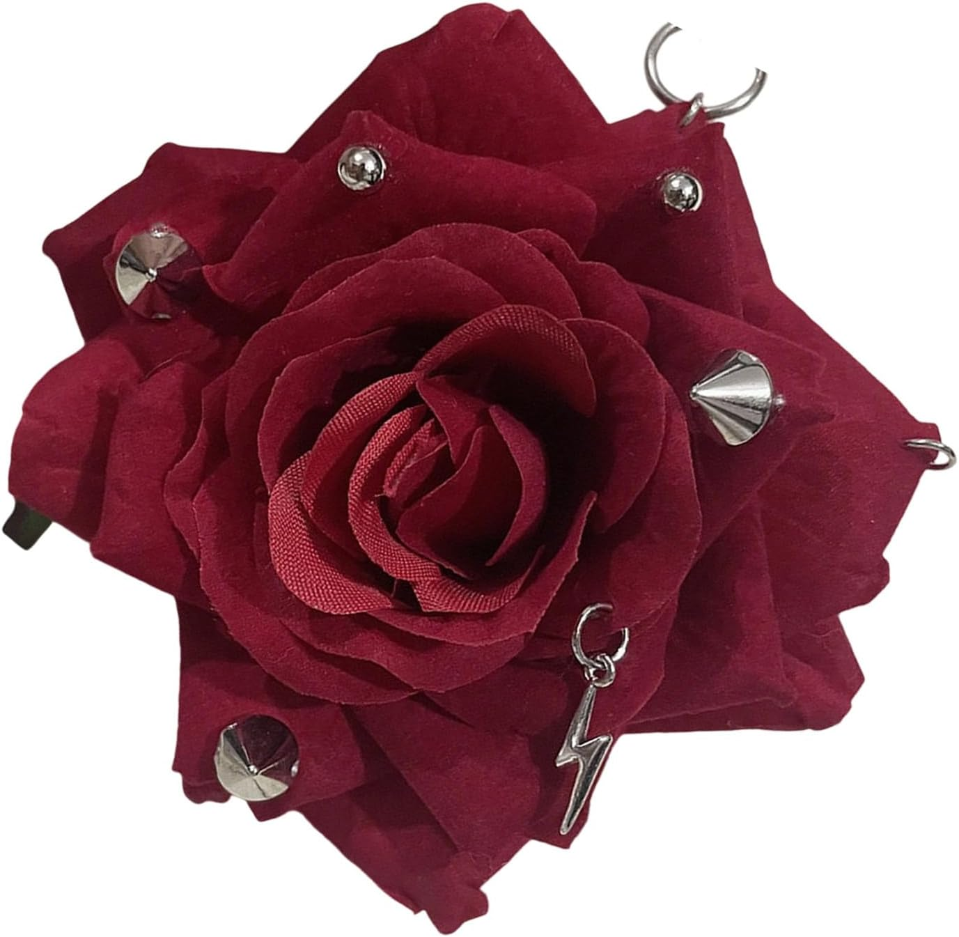 Studded Flower Keychain for Women