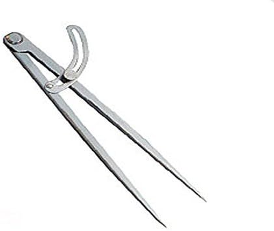 8" 200Mm Divider Caliper Wing Compass Metal Marking Circles Machinist Wood image number 1