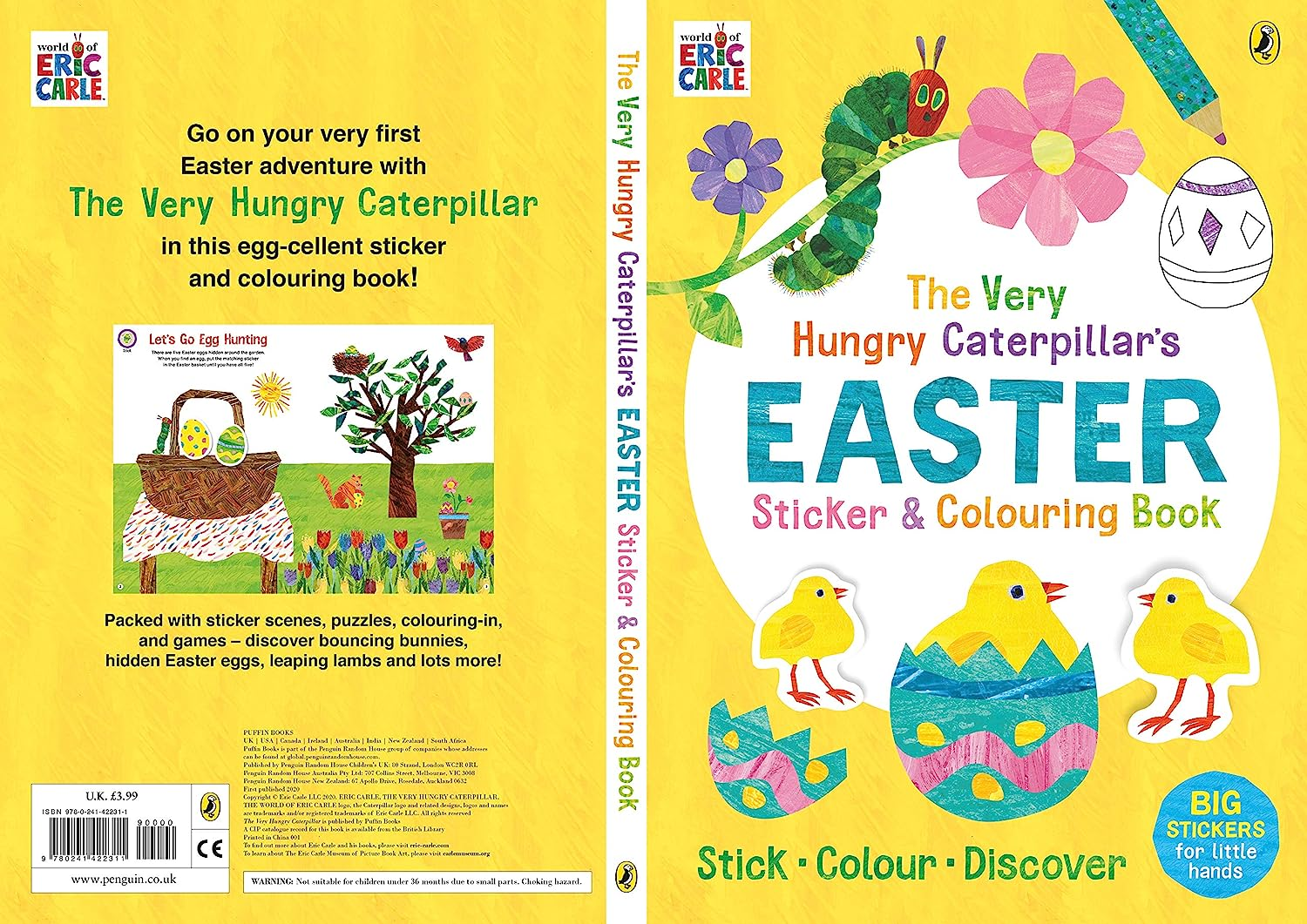 The Very Hungry Caterpillar'S Easter Sticker and Colouring Book image number 2