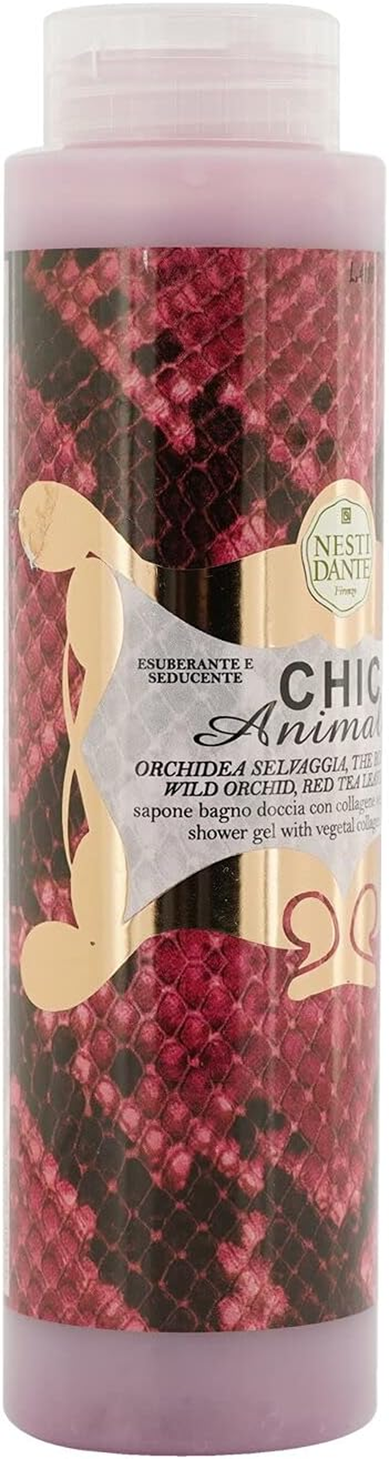 Nesti Dante Chic Animalier Shower Gel - Wild Orchid, Red Tea Leaves & Tiare 300Ml/10.2Oz image number 1