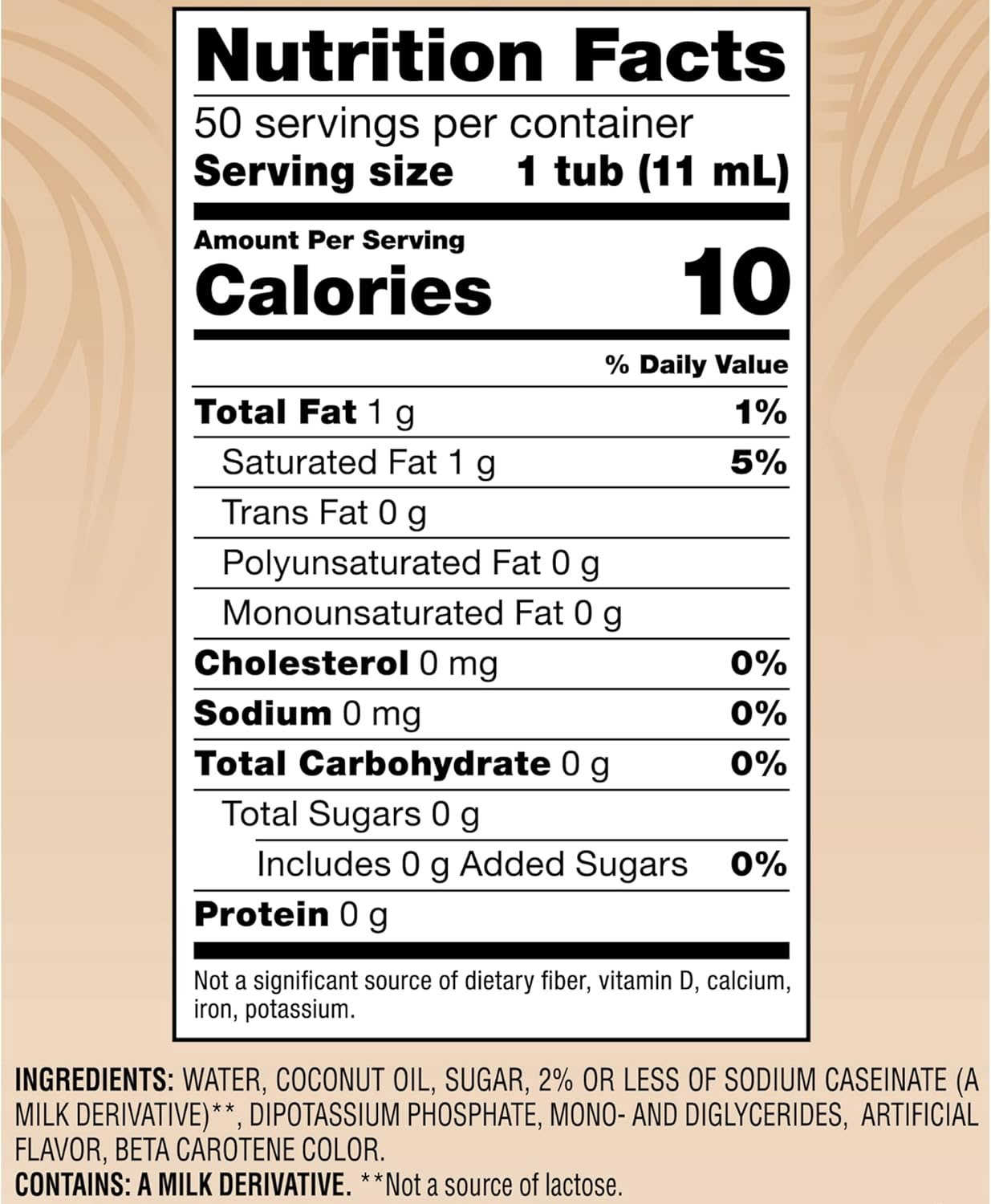 Nestle Coffee-Mate Coffee Creamer, Original, Liquid Creamer Singles, 50 Count image number 1