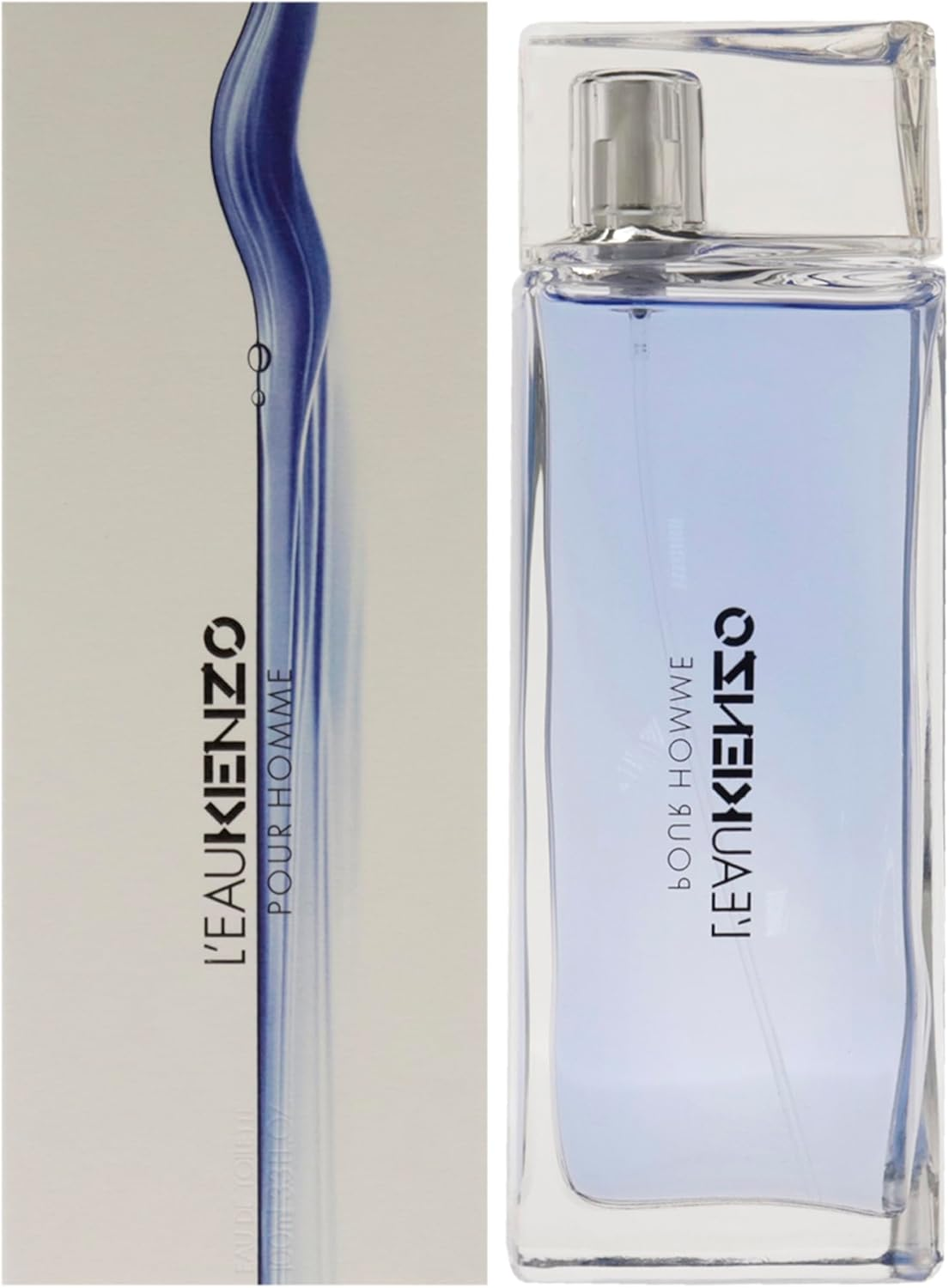 Kenzo Leau Pour Homme Eau De Toilette Spray for Men 100 Ml image number 2