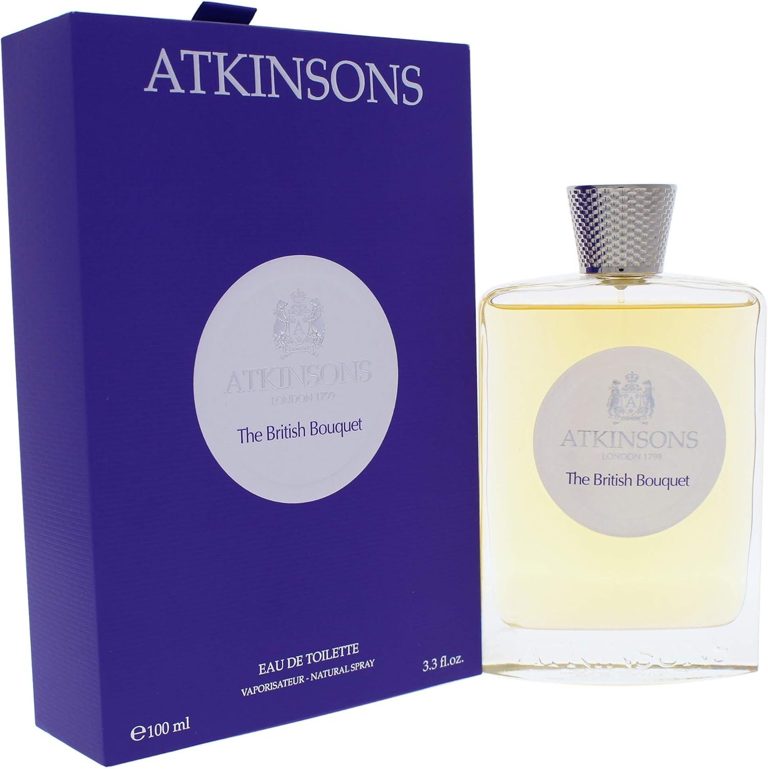 Atkinsons British Bouquet Eau De Toilette Spray for Unisex, 100 Ml image number 3