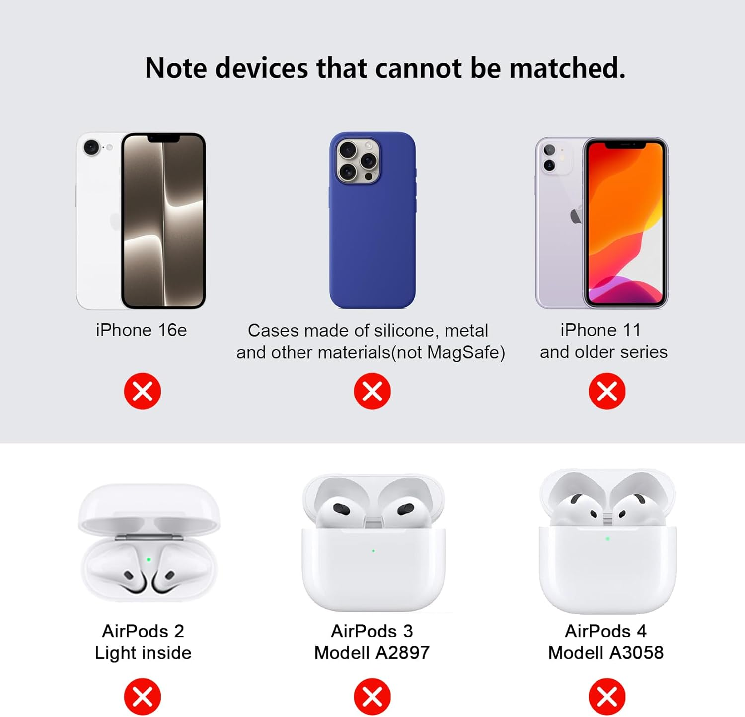 Magnetic Wireless Charger, Boaraino 3 in 1 Wireless Charging Station Compatible with Apple Watch 11/10/9/8/7/6/SE/5/4/3 &Airpods 2/3/4/Pro& Phone17/16/15/14/13/12 Series(No Adapter) image number 2