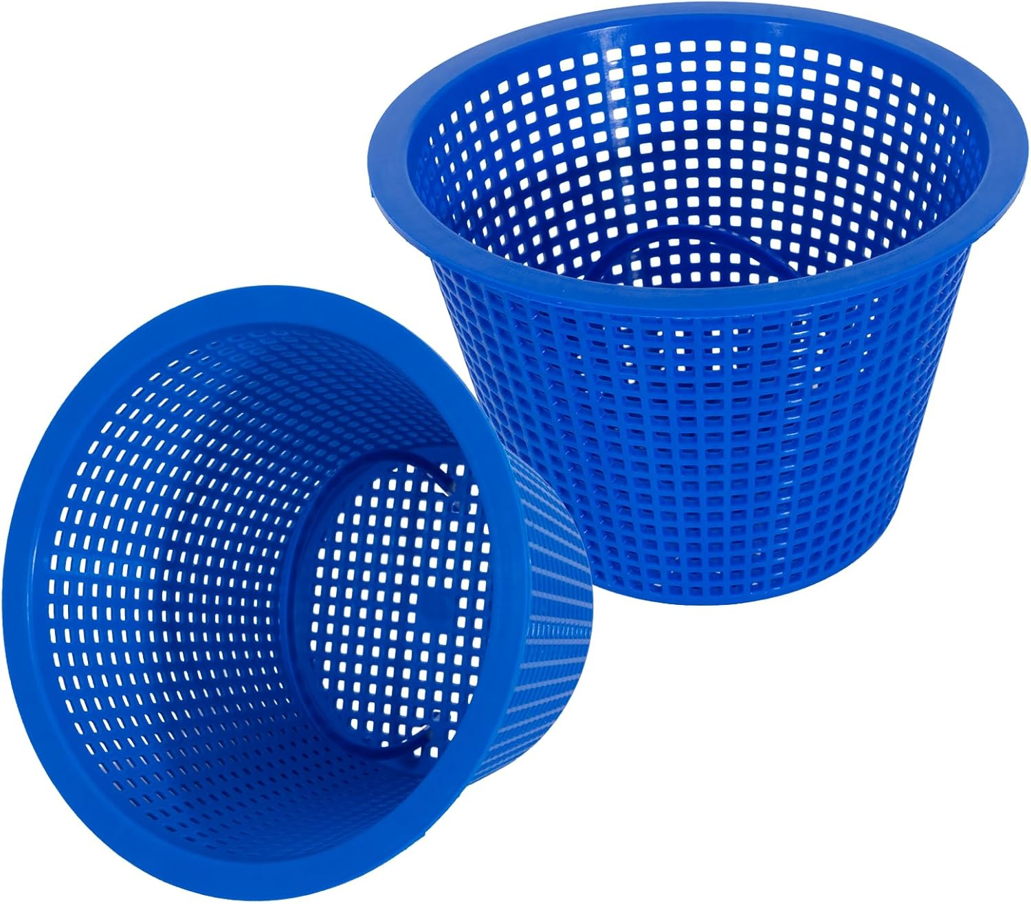POOLAZA Pool Skimmer Basket Replacement (2 Pack) &ndash; Pool Skimmer Baskets with Built-In Handle, Captures Leaves and Debris, Fits Most Standard Skim Systems image number 3