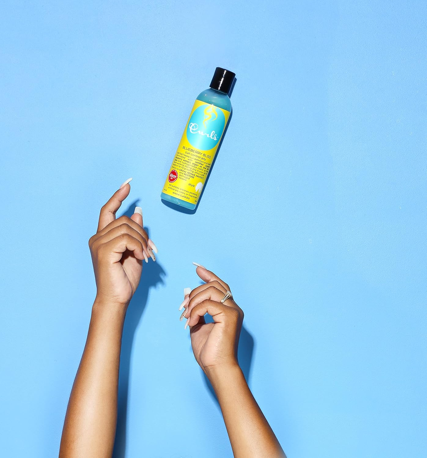 Curls Blueberry Bliss Control Jelly, 8 Ounce image number 3