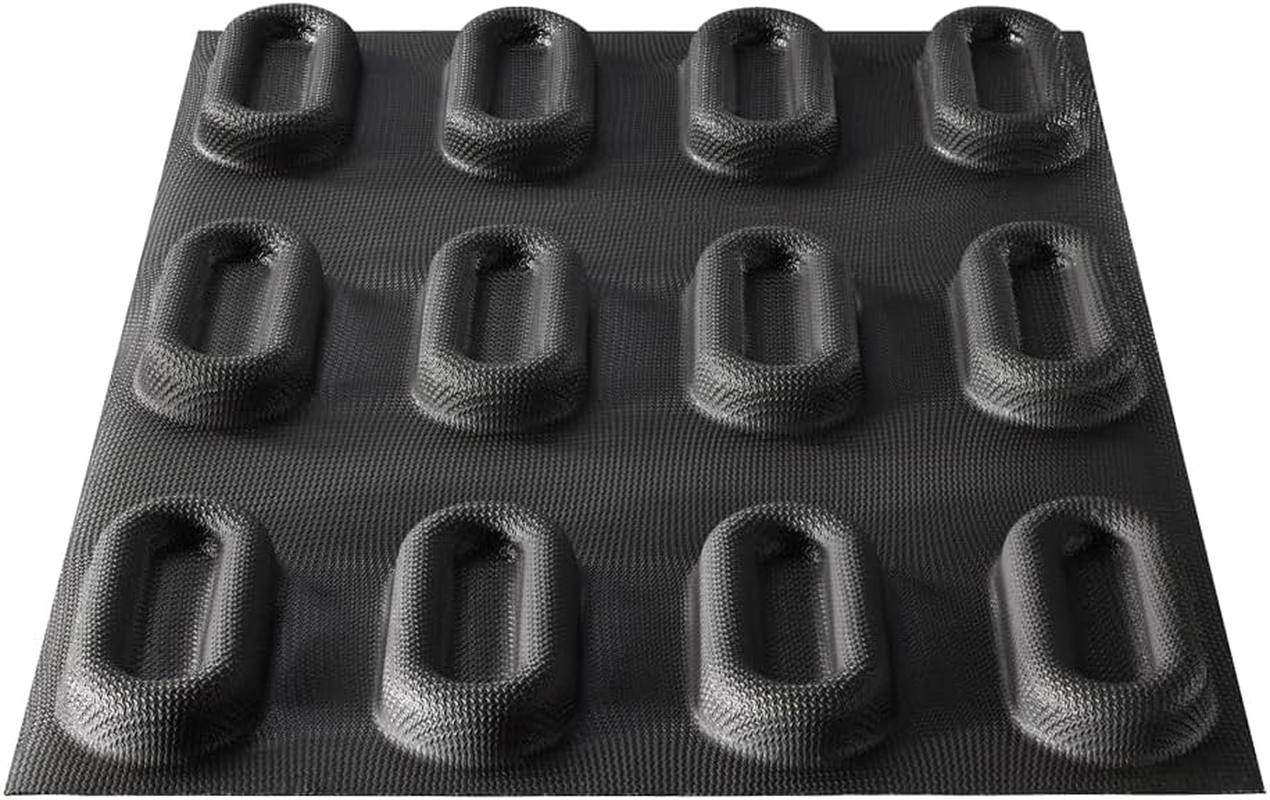 Flexipan 12 Creations Individual Portions Baking Mould - Mini Quiche Cake Finance Even Cooking - Silicone Non-Stick - Easy Release - Oven Kitchen Accessories