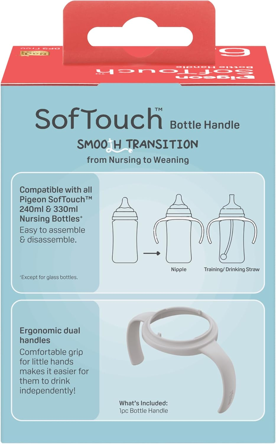 Pigeon Softouch BPP Step up Bottle Handle (EN) image number 3