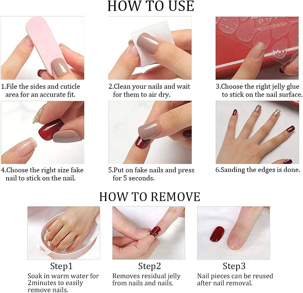 Coffin Press on Nails 24PCS Extra Long Ballerina False Nails Glossy Black Fake Nail Tips with Moon Star Design ​For Women Girls Party Salon image number 1