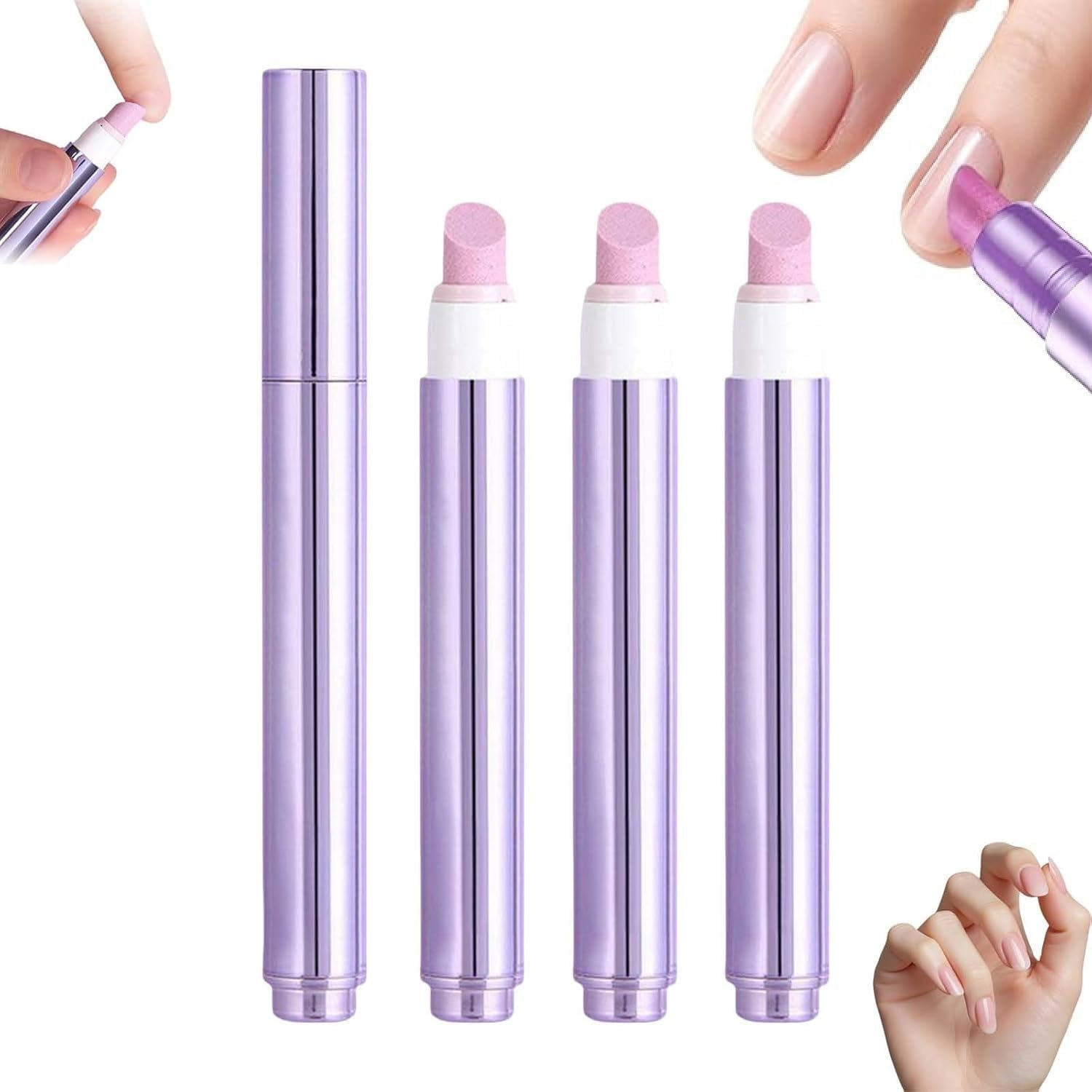3-In-1 Nail Care Pen, 2025 Upgrade Cuticle Oil Pusher Nail Oil Pen with Ceramic Tip for Hangnails, Dry & Damaged Nails, Moisturize Strengthen Brighten Nails Care (3) image number 4