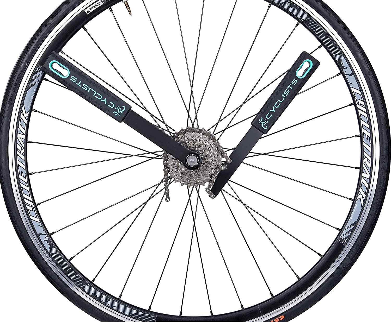 Cyclists Cassette Removal Tool Sets - Chain Whip & Lock Ring Tool for Shimano HG Cassette/Freewheel Install Removal MTB Road Bike 7 8 9 10 11 Speed image number 4