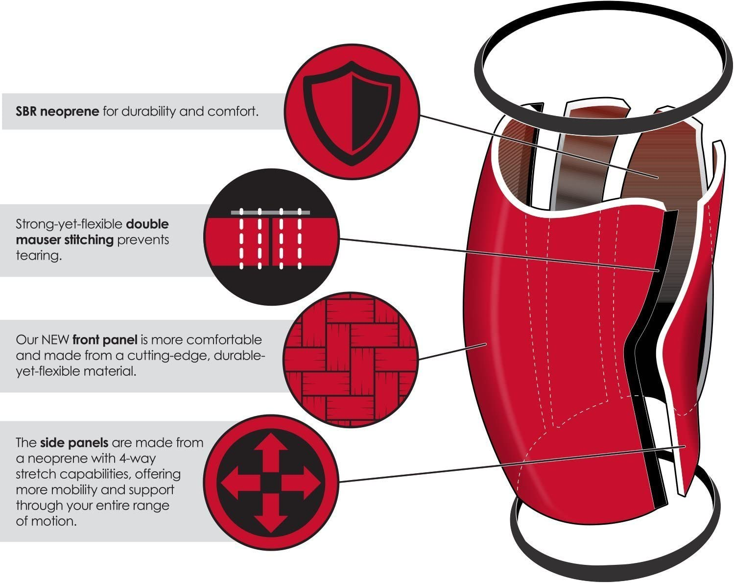 Rocktape Assassins Knee Sleeves