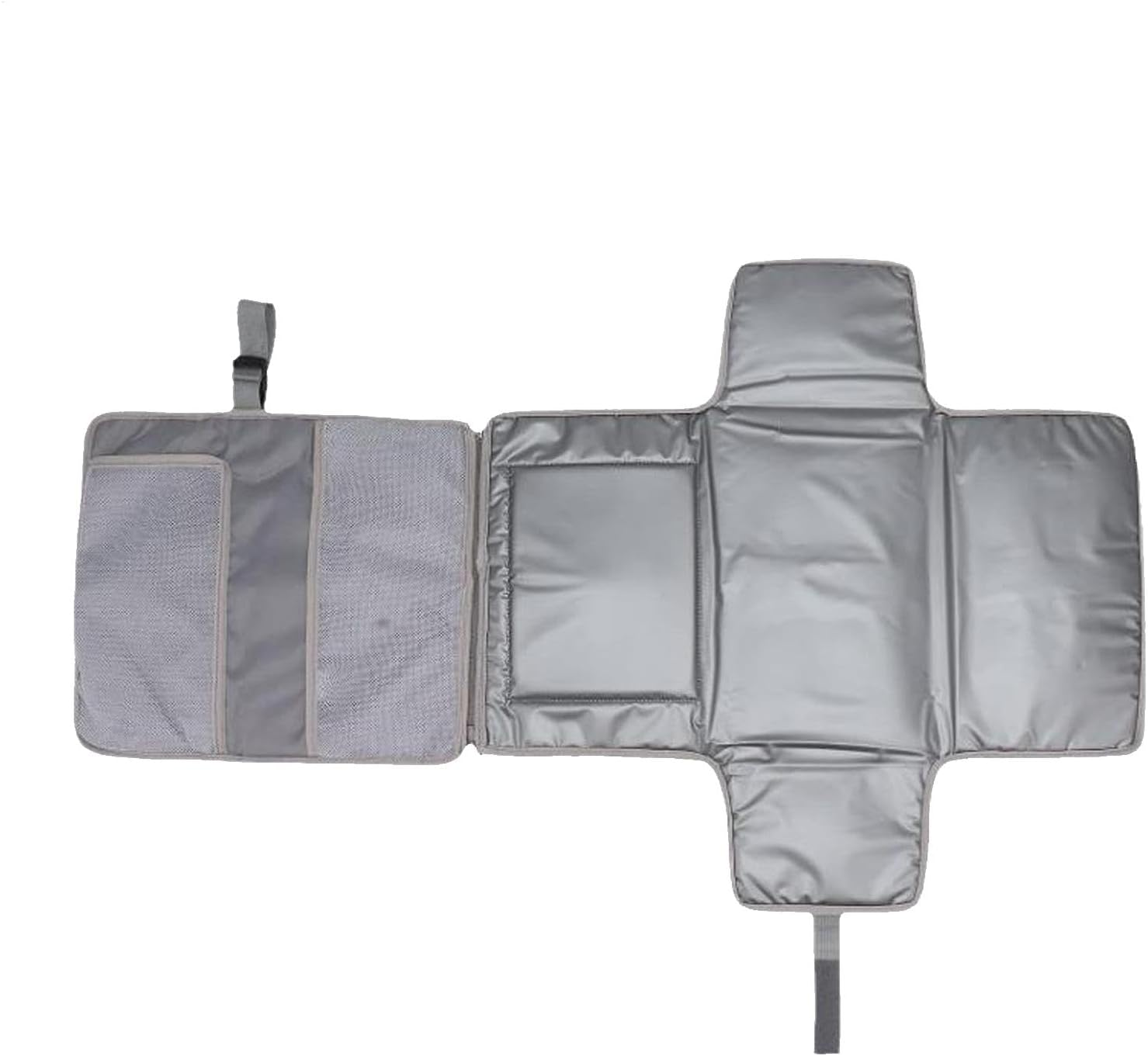 Portable Changing Pad, Waterproof Diaper Mat with Multiple Pockets, Compact and Reusable Changing Station for Girls and Boys, Perfect for Travel, Outdoor, and Diapering Needs image number 5