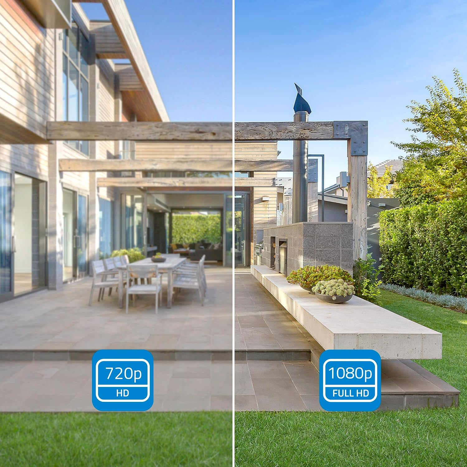 NIVIAN 2 Wire Video Door Intercom Analog with 7" Monitor, HQ Indoor Display with Bi-Directional Audio, IP65 Outdoor Plate with Night Vision, Electric Door Opener, Smart Security image number 1