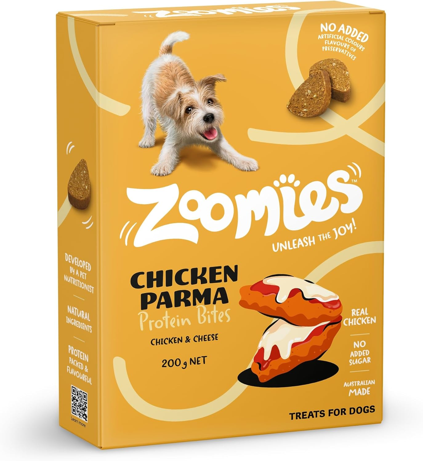 Zoomies Parma Chicken and Cheese Treats for Dogs 200 G image number 4