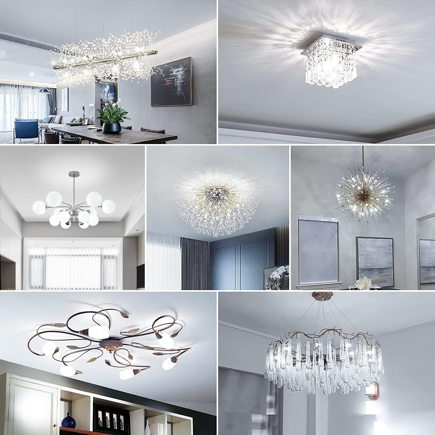 TRIJZHOU G9 3 W LED Bulbs Equivalent to 30 W-35 W Halogen Bulb, 430 Lumen, AC 220-240 V, Not Dimmable 6000 K Cool White, No Flicker, Energy Saving Small Bulb for Faretti Plafoniere, Pack of 5 image number 6