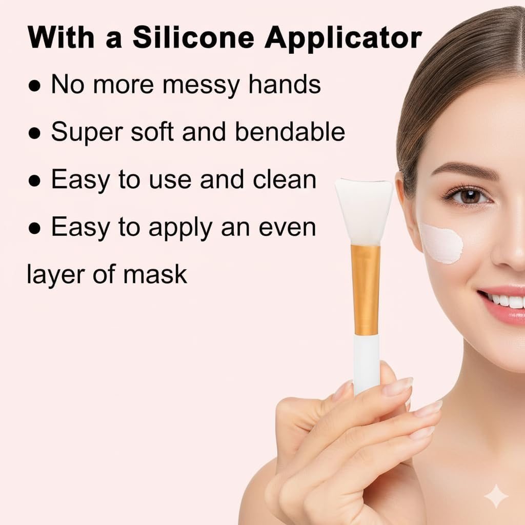 Smyrna Store Collagen Peel-Off Overnight Mask 75Ml with Applicator &ndash; Hydrating, Firming & Glow Skincare for Wrinkle Reduction image number 2